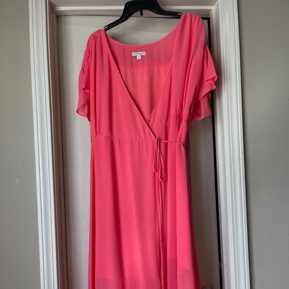 New York and Company wrap dress - Picture 1 of 4